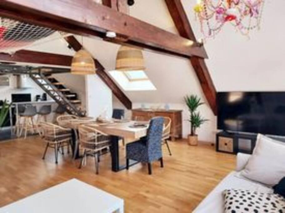 Appartement Panoramique Le Thillot Eksteriør billede